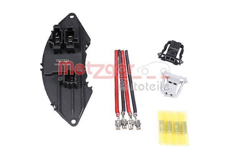 METZGER Regulator, interior blower GREENPARTS