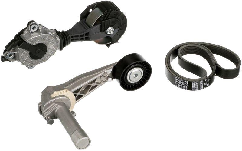 GATES V-Ribbed Belt Set Micro-V&reg; Kit UNIQUE FIT