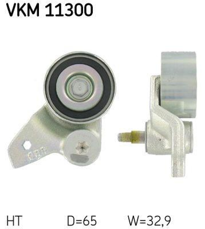 SKF Tensioner Pulley, timing belt