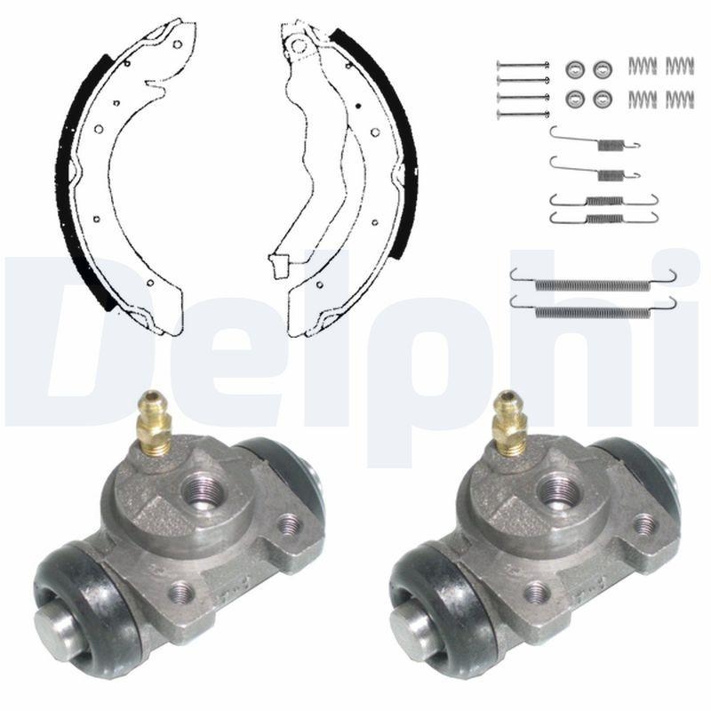 DELPHI Brake Shoe Set