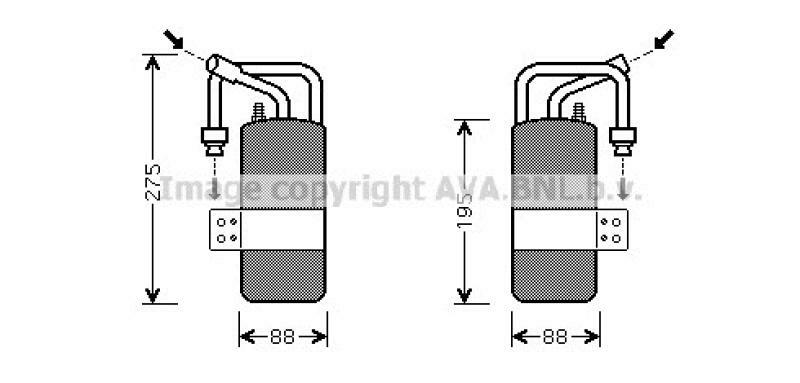 AVA QUALITY COOLING Dryer, air conditioning