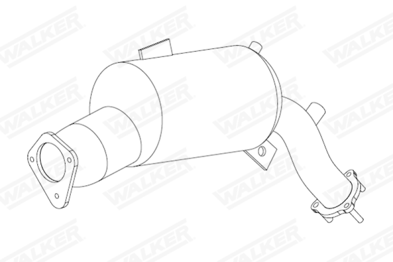 WALKER Ruß-/Partikelfilter, Abgasanlage EVO C