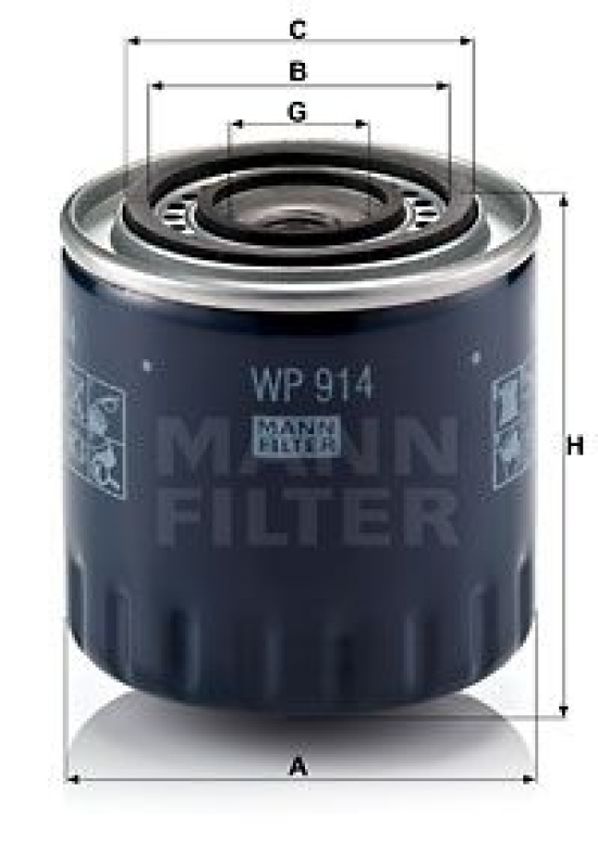 MANN-FILTER Ölfilter