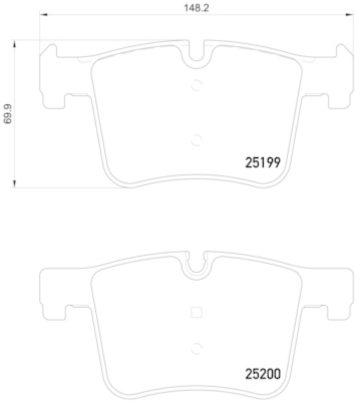 Brembo Bremsscheiben 330mm + Bremsbeläge Vorne passend für BMW 3 F31 4 F36 F33