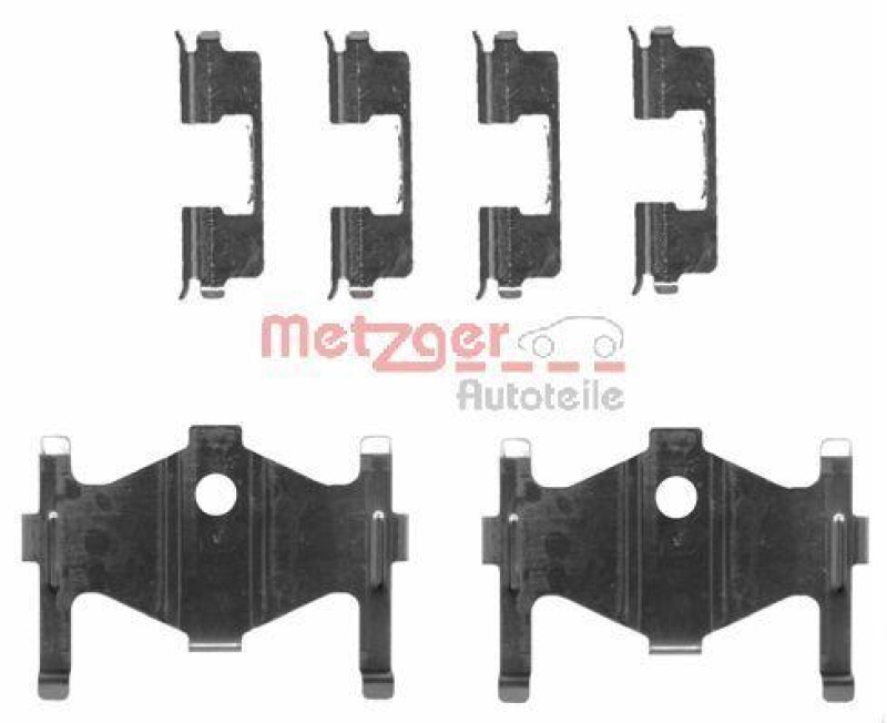 METZGER Accessory Kit, disc brake pad GREENPARTS