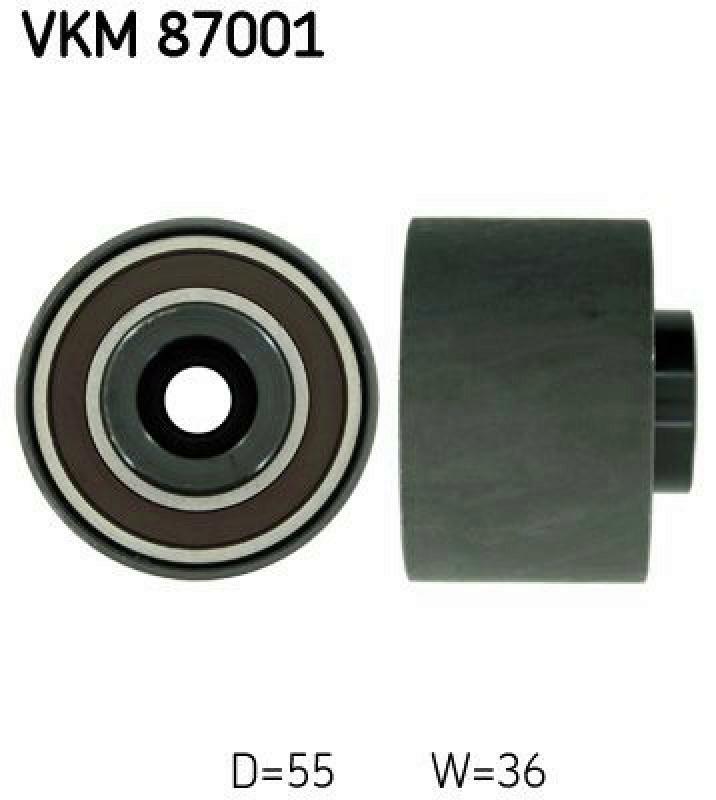 SKF Deflection/Guide Pulley, timing belt