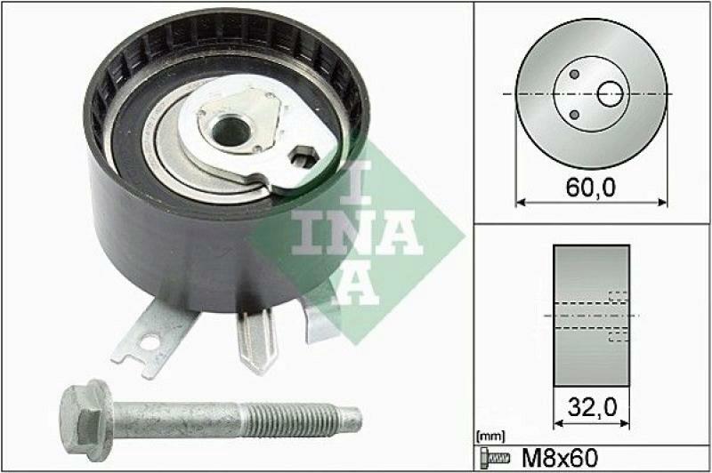 INA Tensioner Pulley, timing belt