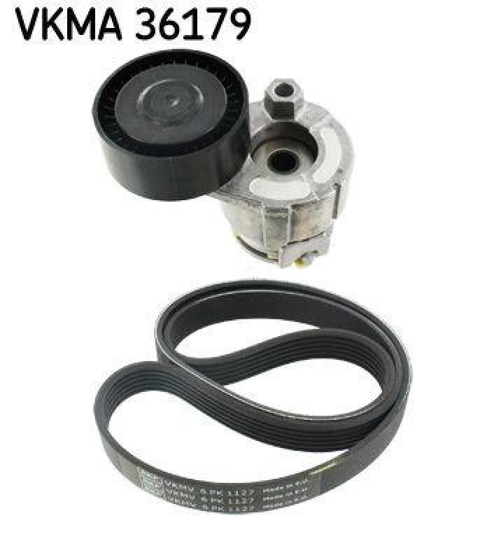 SKF Keilrippenriemensatz VKMA 36179