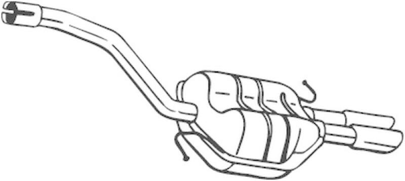 BOSAL End Silencer