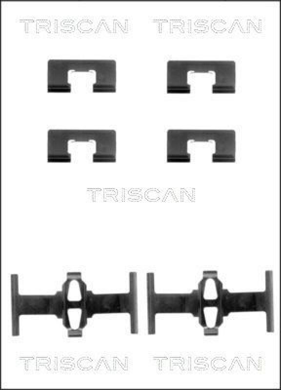 TRISCAN Accessory Kit, disc brake pad