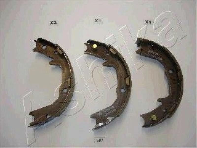 ASHIKA Brake Shoe Set, parking brake