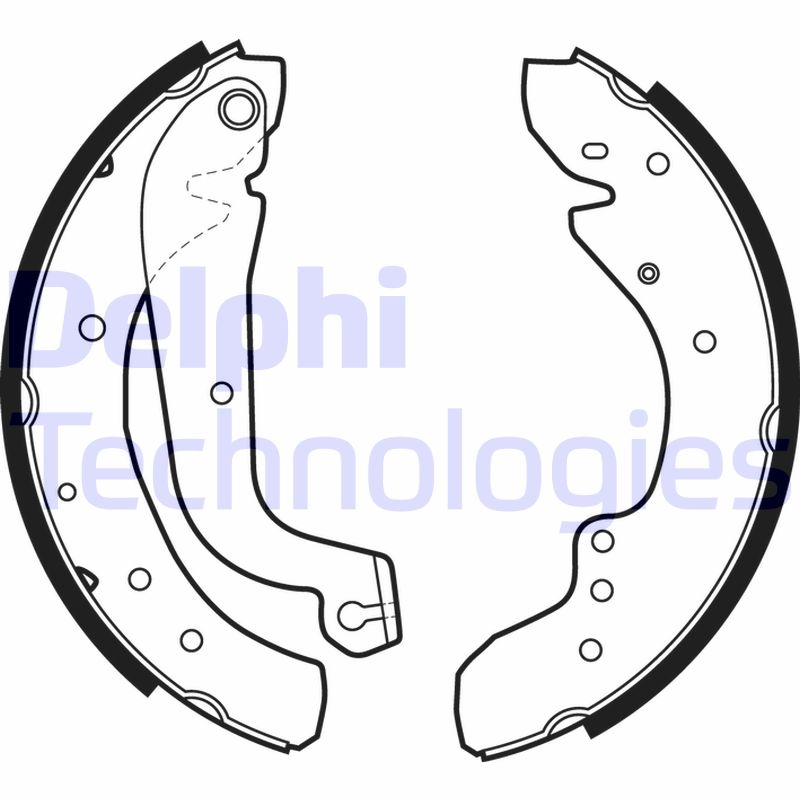 DELPHI Bremsbackensatz LS1726