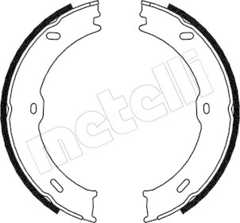 METELLI Bremsbackensatz, Feststellbremse