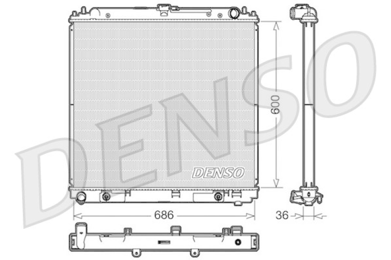 DENSO Kühler, Motorkühlung