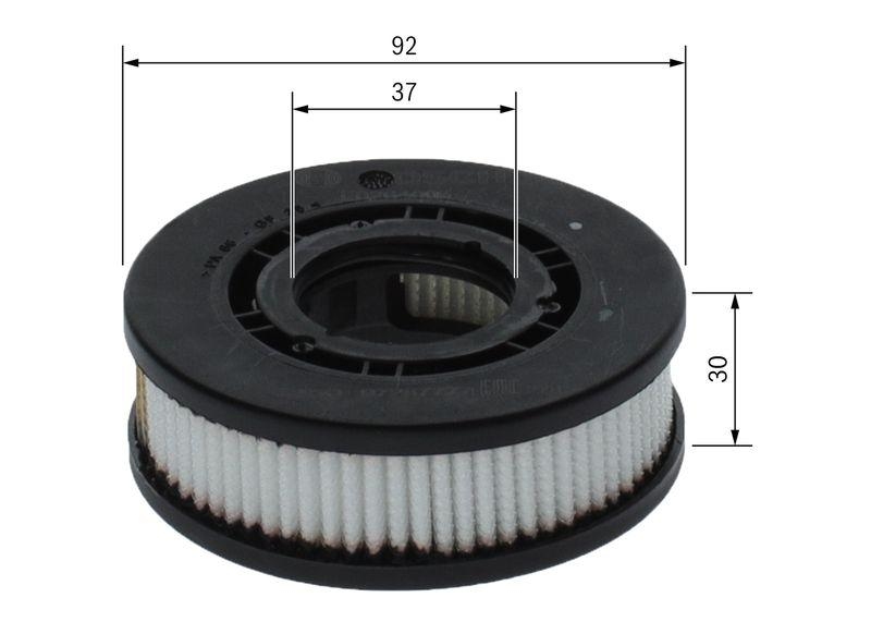 BOSCH Filter, Kurbelgehäuseentlüftung