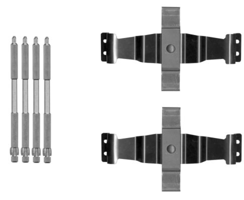 TEXTAR Accessory Kit, disc brake pad