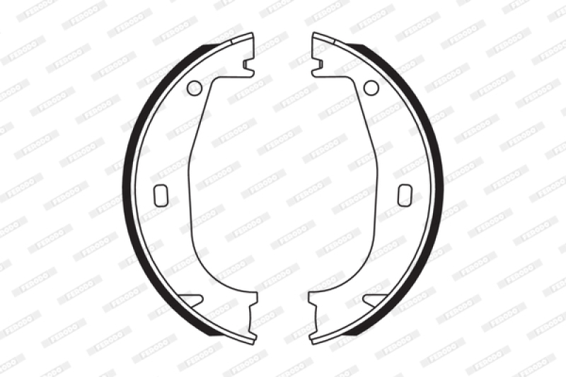FERODO Bremsbackensatz, Feststellbremse PREMIER