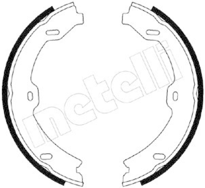 METELLI Bremsbackensatz, Feststellbremse
