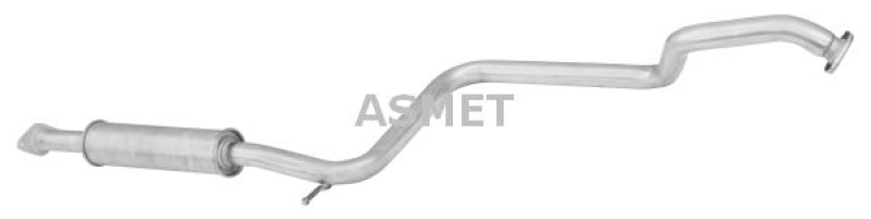 ASMET Mittelschalldämpfer