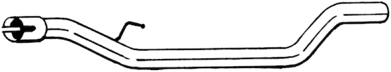 BOSAL Abgasrohr 800-265