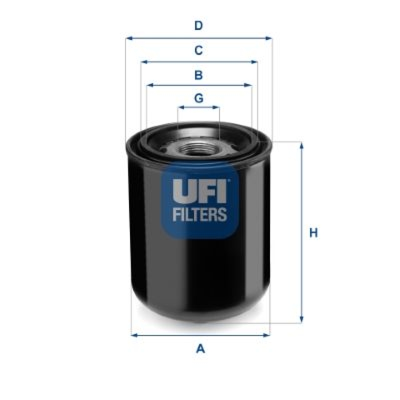 UFI Air Dryer Cartridge, compressed-air system