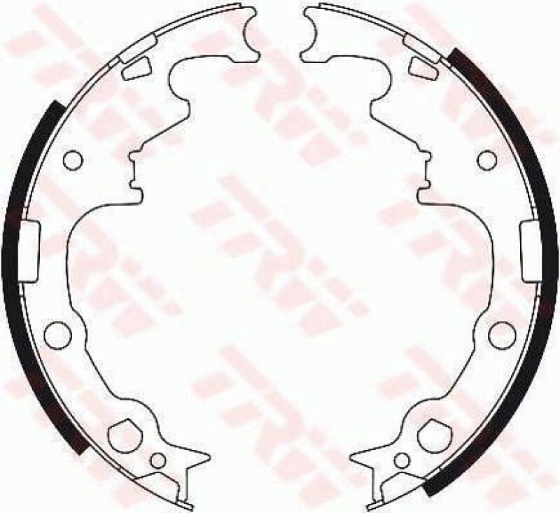 TRW Brake Shoe Set