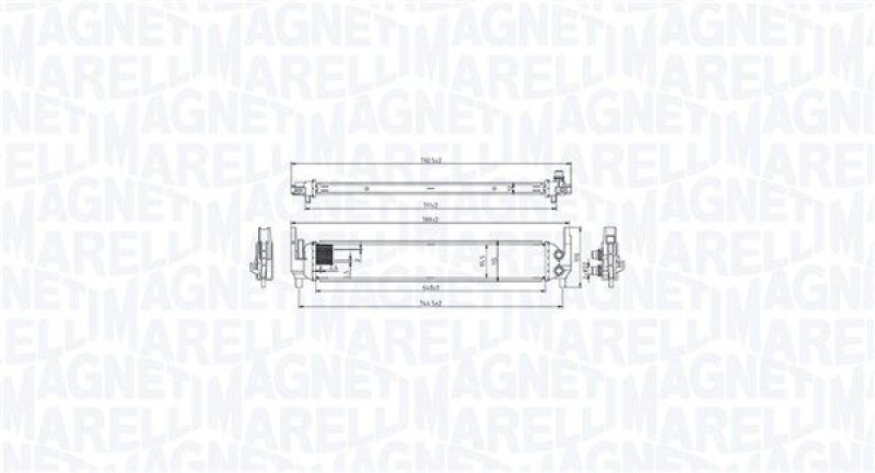 MAGNETI MARELLI Ladeluftkühler