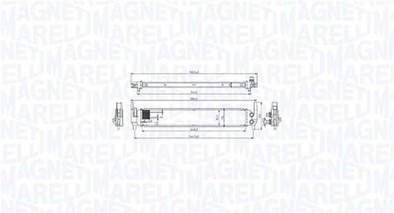 MAGNETI MARELLI Ladeluftkühler