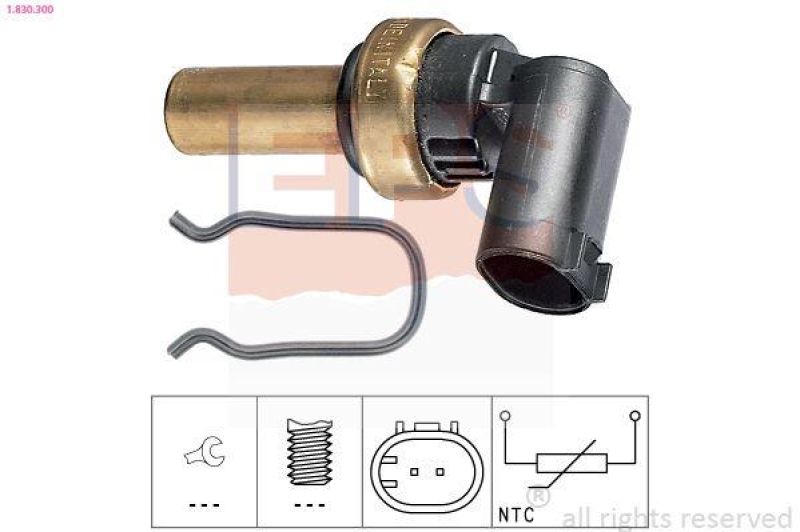 EPS Sensor, Kühlmitteltemperatur Made in Italy - OE Equivalent