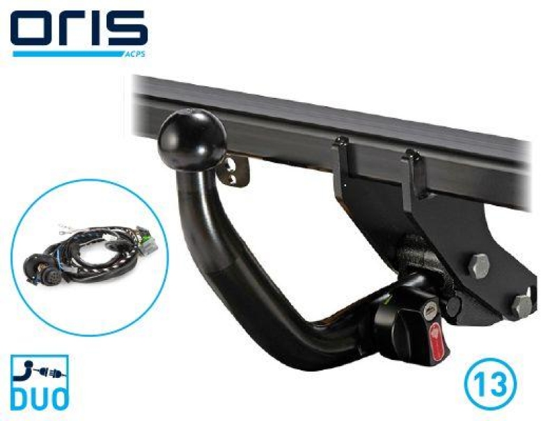 ACPS-ORIS Anhängerkupplung Anhängevorrichtung ORIS DUO AK4
