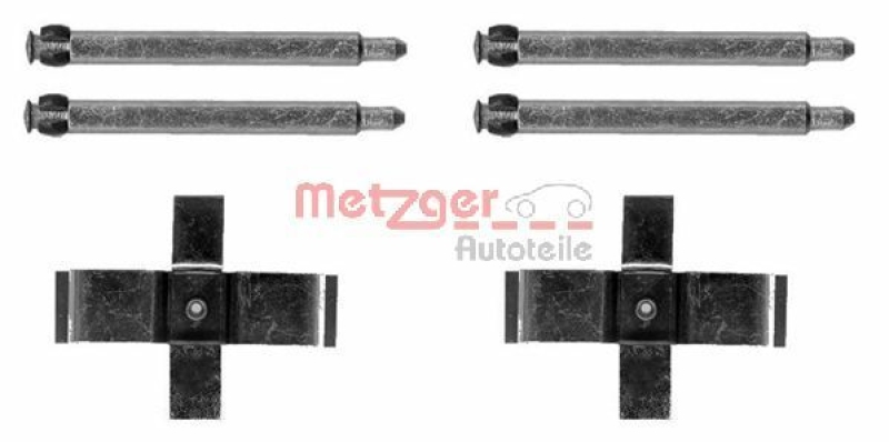METZGER Zubehörsatz, Scheibenbremsbelag 109-1713
