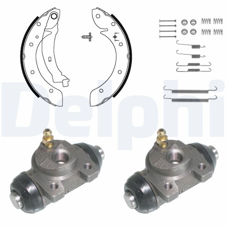 DELPHI Bremsbackensatz KP908