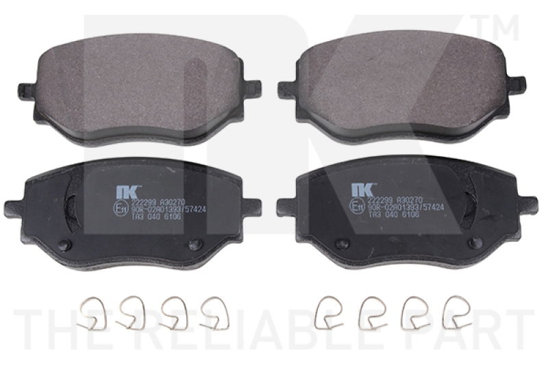 Bremsbelagsatz, Scheibenbremse 222299