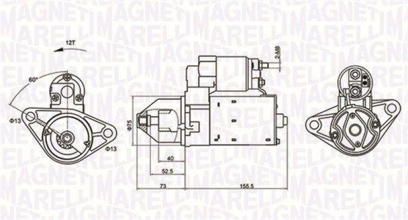 MAGNETI MARELLI Starter