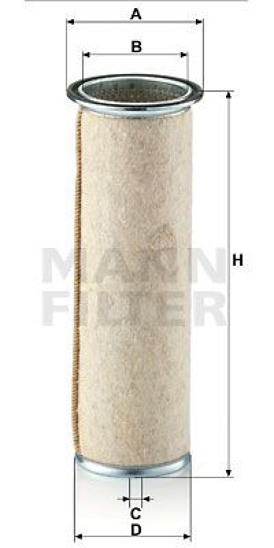 MANN-FILTER Sekund&auml;rluftfilter