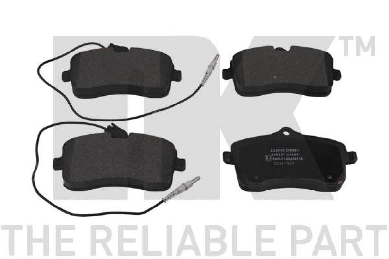 NK Brake Pad Set, disc brake