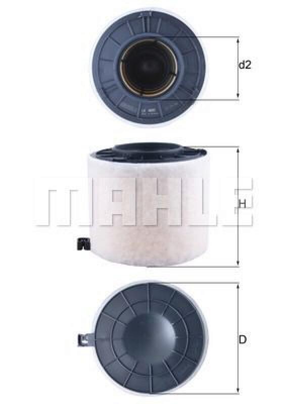 MAHLE Luftfilter LX 4410