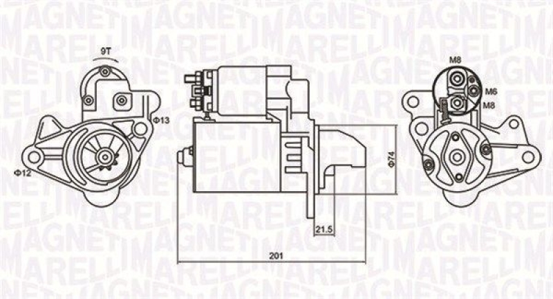 MAGNETI MARELLI Starter