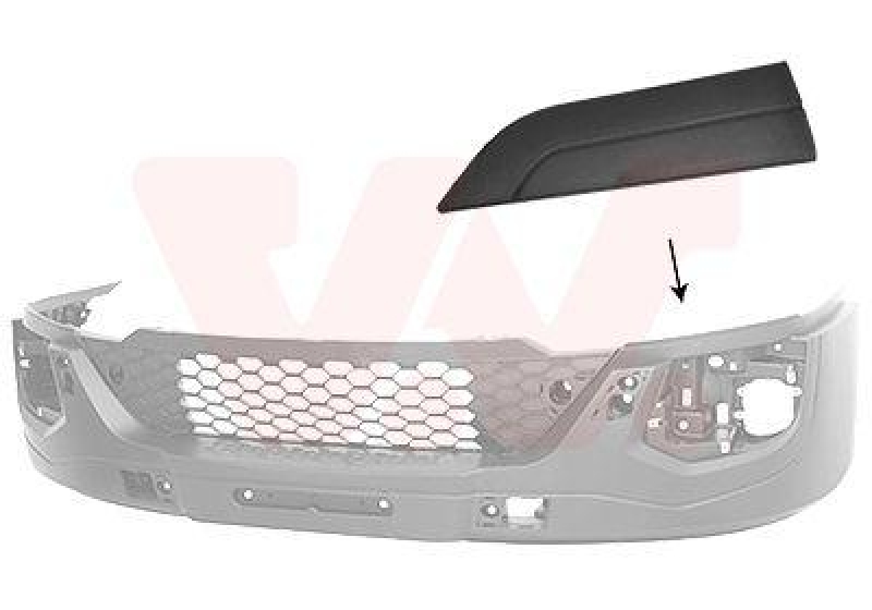 VAN WEZEL Cover, bumper