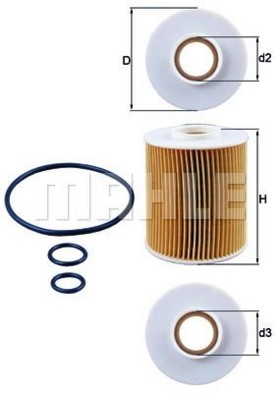MAHLE Oil Filter