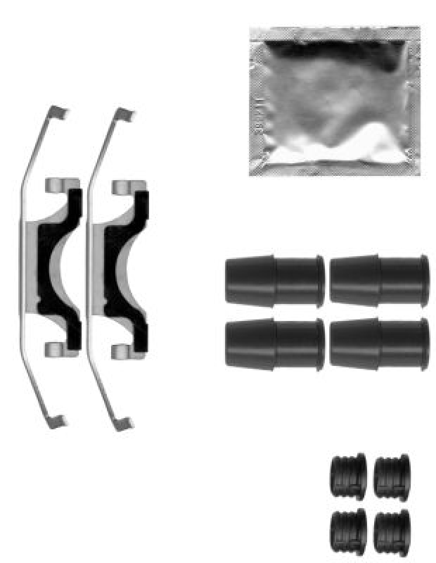 HELLA Accessory Kit, brake caliper