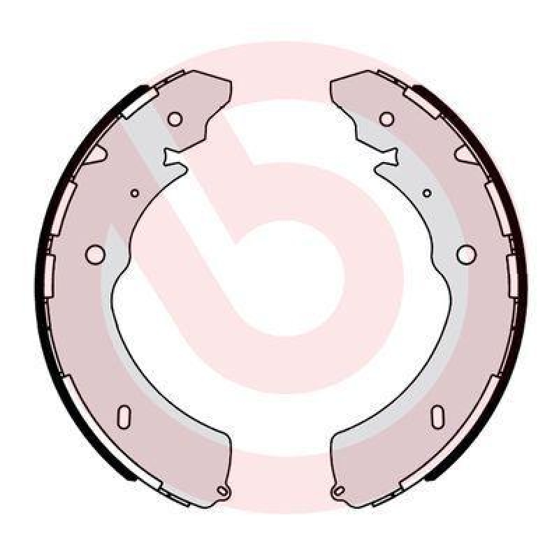 BREMBO Brake Shoe Set ESSENTIAL LINE