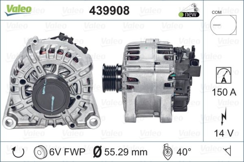 VALEO Generator VALEO ORIGINS - NEW O.E. TECHNOLOGIE