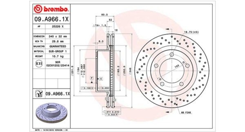 MAGNETI MARELLI Bremsscheibe