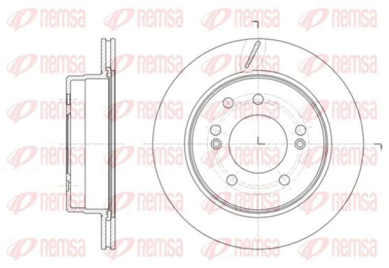 2x KAWE Brake Disc