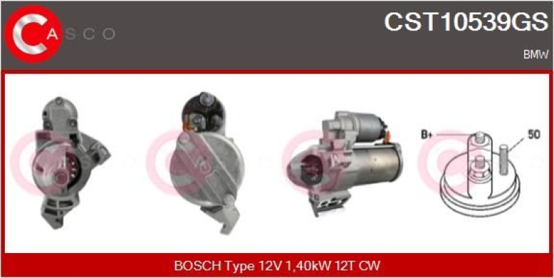 Starter CASCO WW3049434 online kaufen | Lott Autoteile