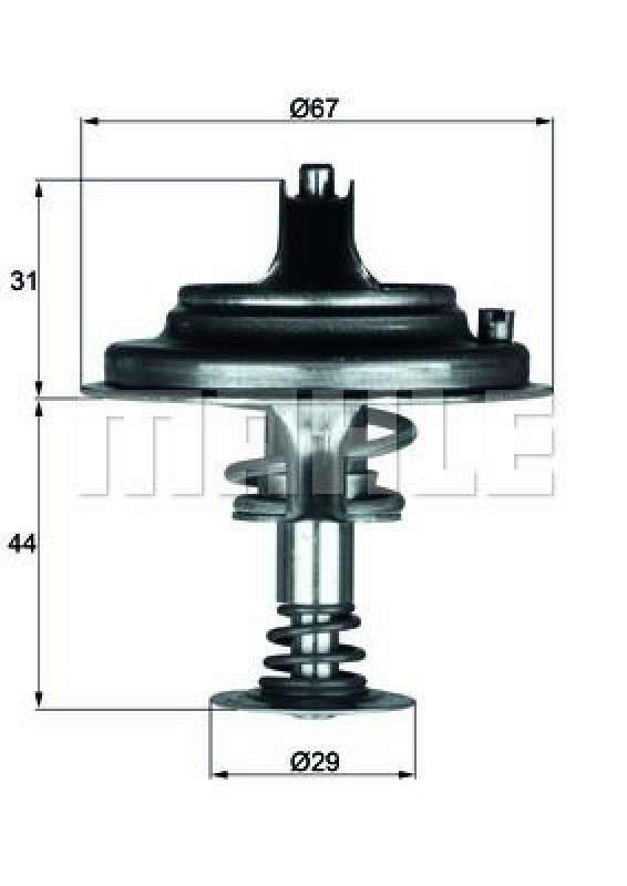 BEHR Thermostat für Kühlmittel / Kühlerthermostat