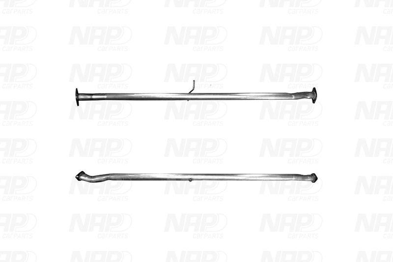 NAP carPARTS Abgasrohr CAC10315