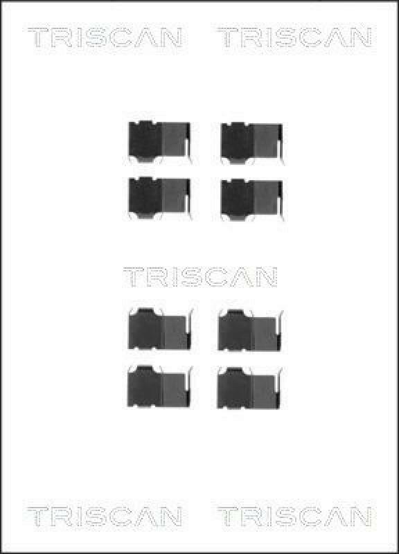 TRISCAN Zubeh&ouml;rsatz, Scheibenbremsbelag 8105 101522