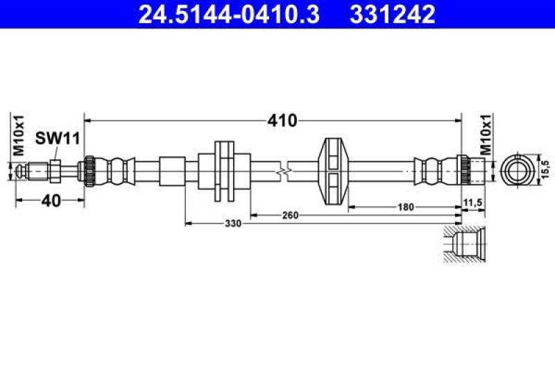 ATE Brake Hose